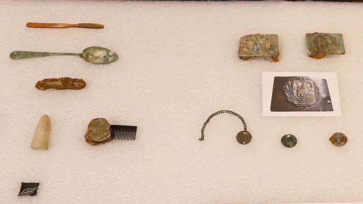 Telenorte - País Vasco - Continúan los trabajos en la fosa del cementerio de Begoña (Bilbao)