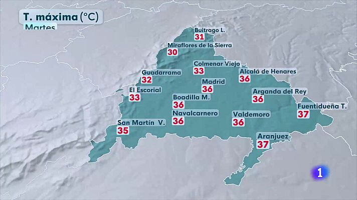 Informativo de Madrid - El tiempo en la Comunidad de Madrid -26/08/25