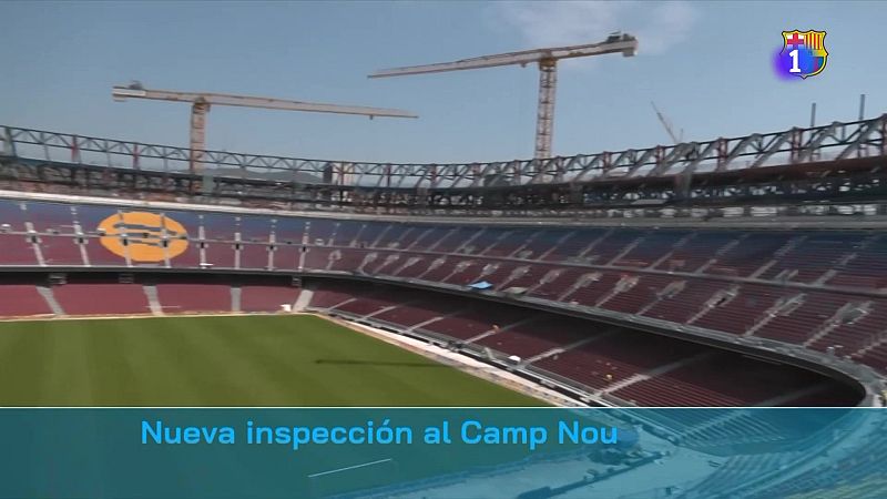 Las obras del Camp Nou aprietan el calendario para poder volver | Ver