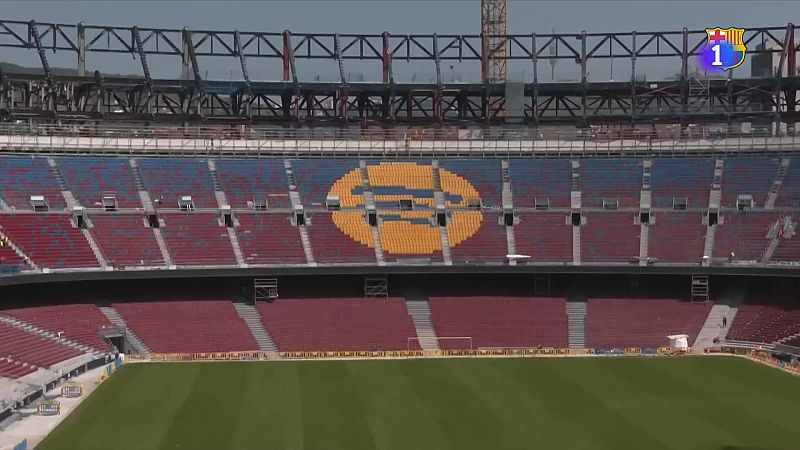 El Barça treballa a contrarellotge per tenir a punt el Camp Nou