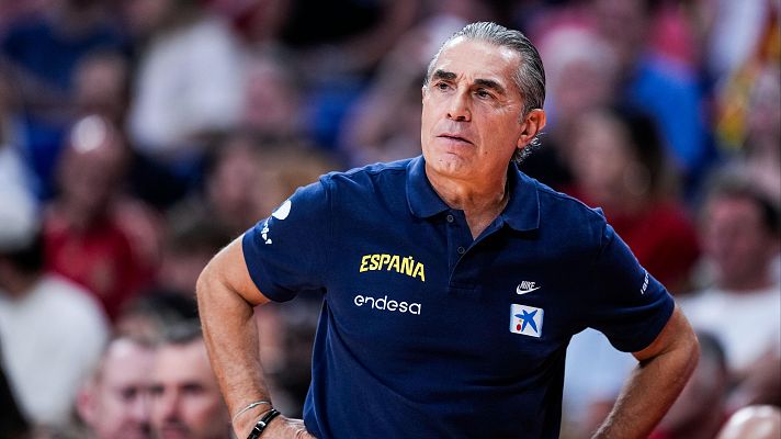 Scariolo, a RTVE: "No es el equipo de 2022, pero tenemos armas diferentes, siempre las hemos tenido"