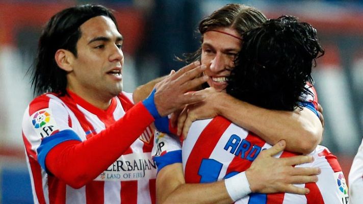 Telediario 1 - El Atlético, a recortar al Barça