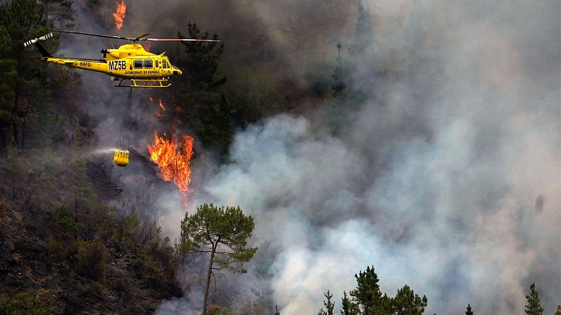 Gemma Álvarez, alcaldesa de Ibias, habla sobre el incendio | Ver
