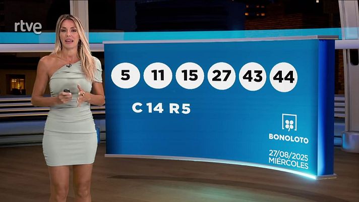 Loterías - Sorteo de la Bonoloto del 27/08/25