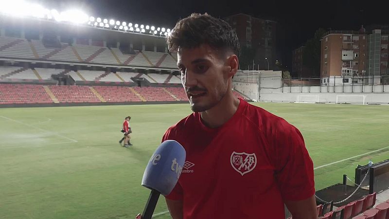 Óscar Valentín: "Vallecas nos va a empujar a la victoria" - Fútbol | Ver