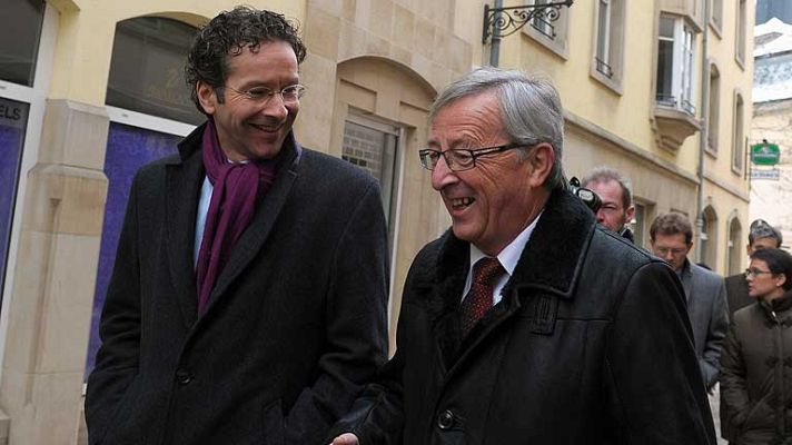 Telediario 1 - Ayuda al sector bancario español