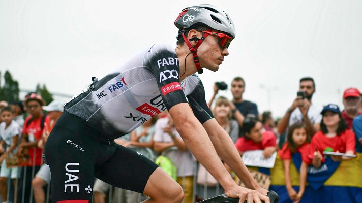 Vuelta ciclista a España - Juan Ayuso: "Me he dejado llevar. Mi planteamiento desde el día uno era no hacer la general"