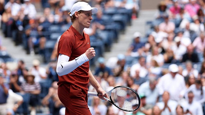 Sinner avanza con puño de hierro en el US Open y un "mágico" Munar se mete en tercera ronda