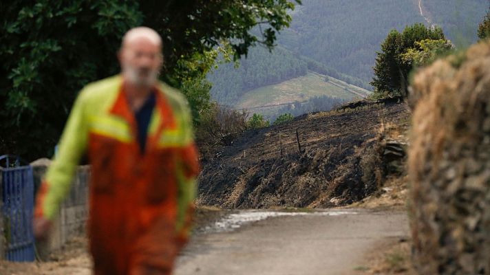 Telediario 1 - Se cumplen tres semanas desde que comenzó la oleada de incendios en España