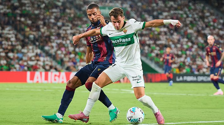 Resúmenes de LaLiga - Elche - Levante: resumen del partido de la 3ª jornada de Liga | Primera