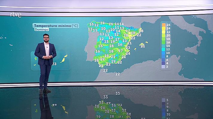 El tiempo - Las temperaturas aumentarán de forma generalizada en la Península y Baleares