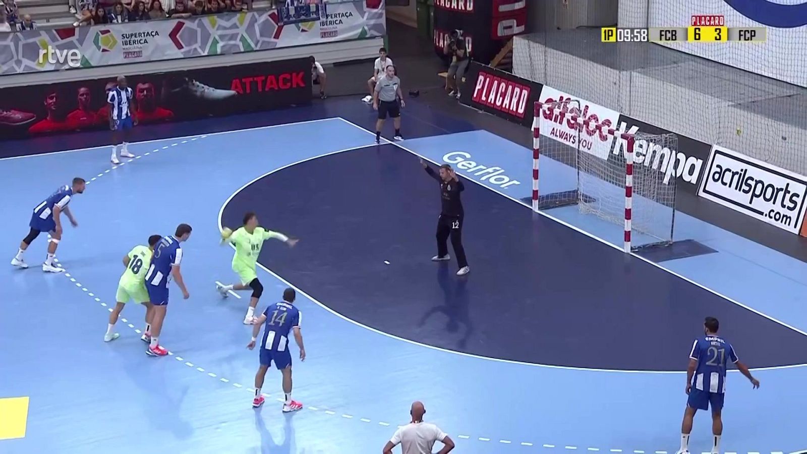 Balonmano - Supercopa Ibérica Masculina. 1ª Semifinal: Barça - FC Porto - Balonmano | Ver
