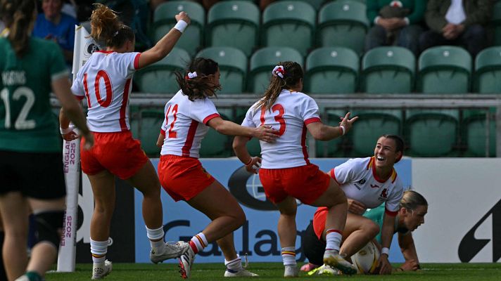 Rugby - España empató a Irlanda en cinco minutos para creer en la remontada