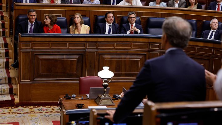 Telediario Fin de Semana - El Gobierno y los partidos afinan sus estrategias de cara a un tenso curso político