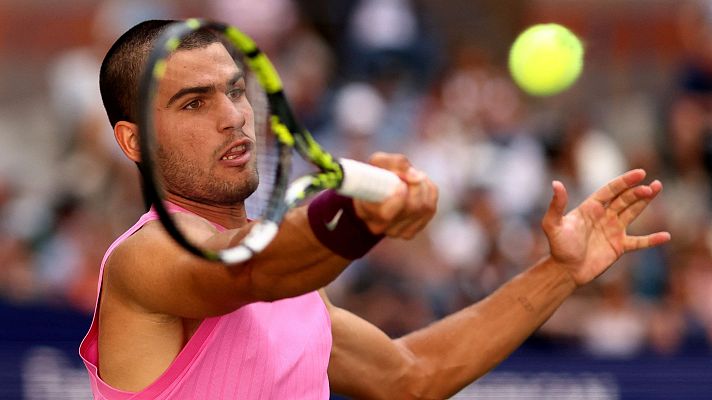 Tenis - Los mejores puntos (y más decisivos) de Carlos Alcaraz en octavos del US Open