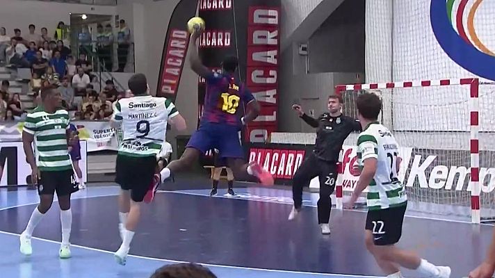 Balonmano - Supercopa Ibérica Masculina. Final: Barça - Sporting CP