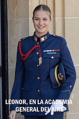 Telediario 1 - La princesa Leonor ya ha comenzado su formación en la Academia General del Aire