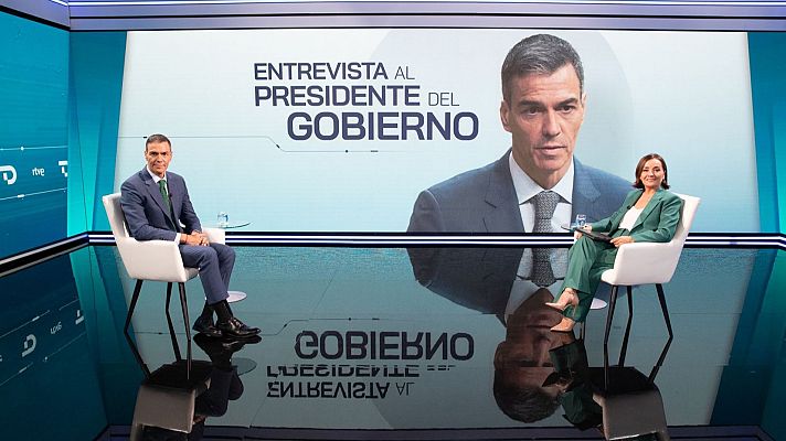 Telediario Matinal - Pedro Sánchez arranca el curso político con una entrevista en RTVE