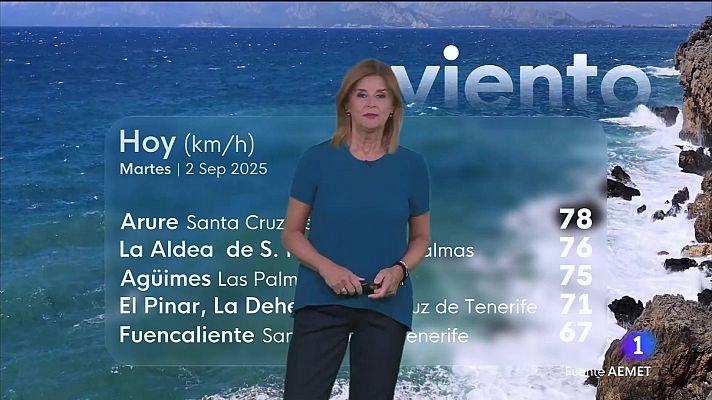Telecanarias - El tiempo en Canarias - 02/09/2025