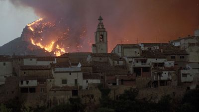 Millares, el pueblo valenciano que muestra el antes y el despus de los incendios de 1994