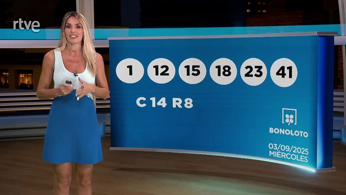 Loterías - Sorteo de la Bonoloto del 03/09/25