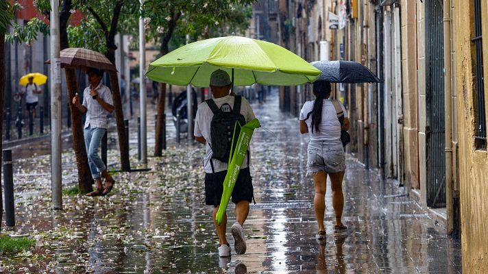 El tiempo - Precipitaciones en todo el extremo norte peninsular