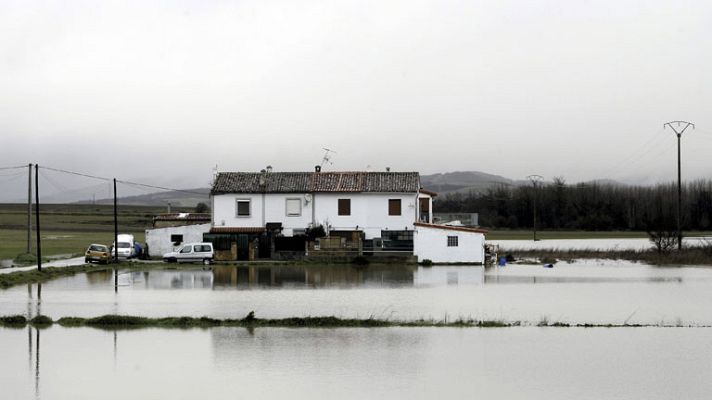 Telediario 1 - Temporal en Aragón
