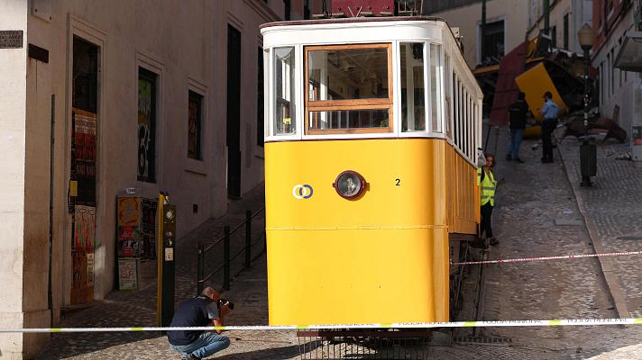 La hora de La 1 - Luto nacional en Portugal tras el accidente del funicular en Lisboa