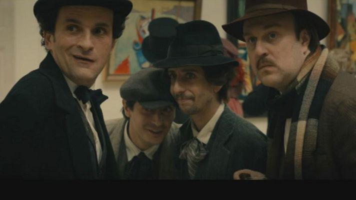 Telediario 1 - "La banda Picasso" de Colomo