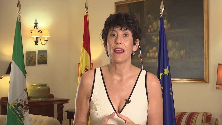 La hora de La 1 - El Gobierno pide compatibilizar las protestas contra el equipo israelí en La Vuelta sin que sean un "riesgo" para los ciclistas