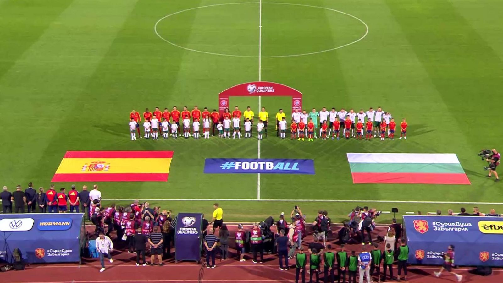 Fútbol UEFA European Qualifiers 2025. Previo: Bulgaria - España - Fútbol | Ver