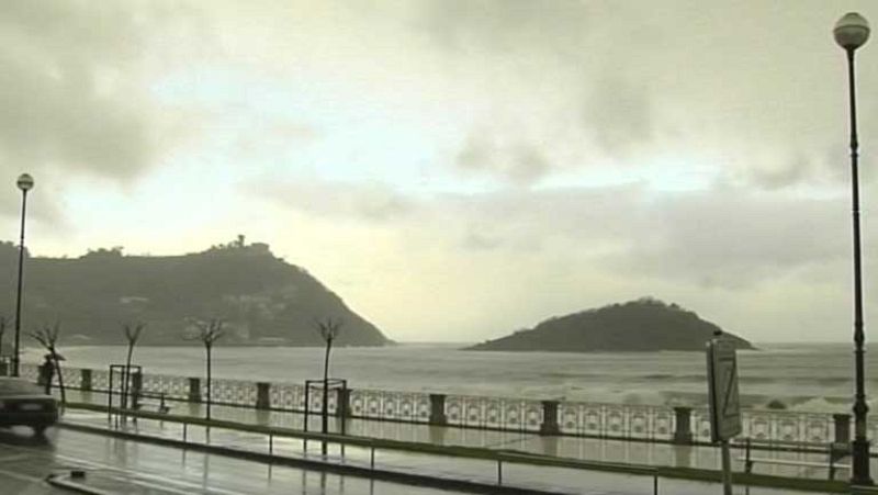 Vientos fuertes en gran parte del país y nieve en la mitad norte