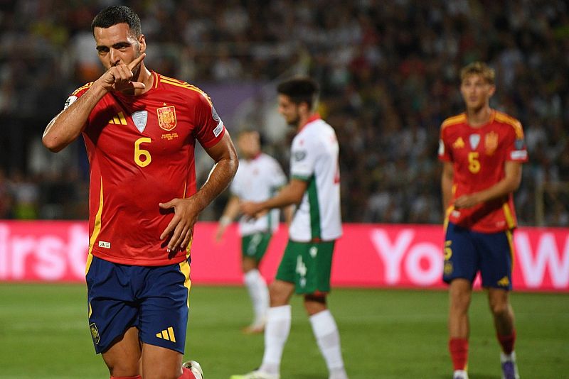 Fútbol - Clasificación Campeonato del Mundo 5ª jornada: Bulgaria - España