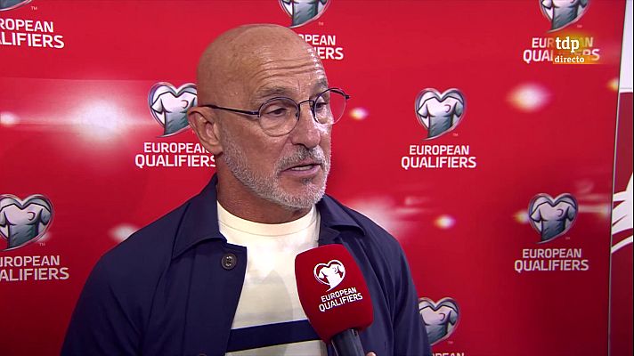 Fútbol - De la Fuente: "El primer tiempo fue muy bueno; en el segundo nos contagiamos del ritmo de Bulgaria"