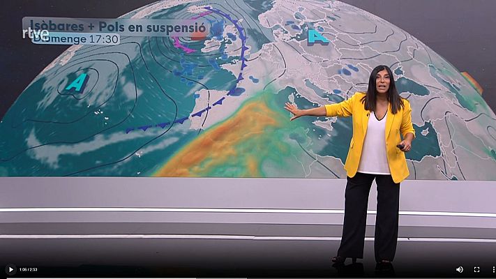 El temps - Cap de setmana de núvols, pols africana i més calor
