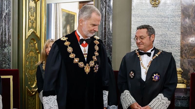 La apertura del año judicial anuncia un otoño caliente en los tribunales - Telediario 1 | Ver