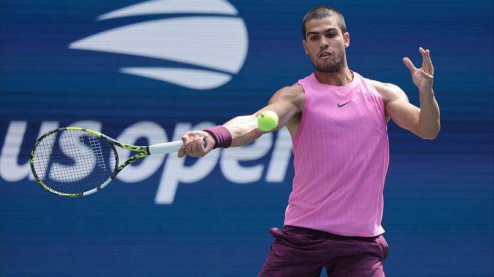 Los Deportes de La1 - Alcaraz se mide a Djokovic por una plaza en la final del US Open