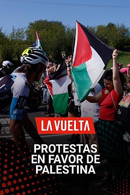 Nuevas protestas por Palestina en La Vuelta