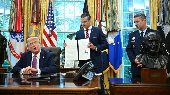 El mundo en 24 horas - Trump oficializa el regreso del Departamento de Guerra en EE.UU.