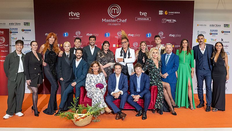 El FesTVal de Vitoria recibe a los protagonistas de 'MasterChef Celebrity 10'