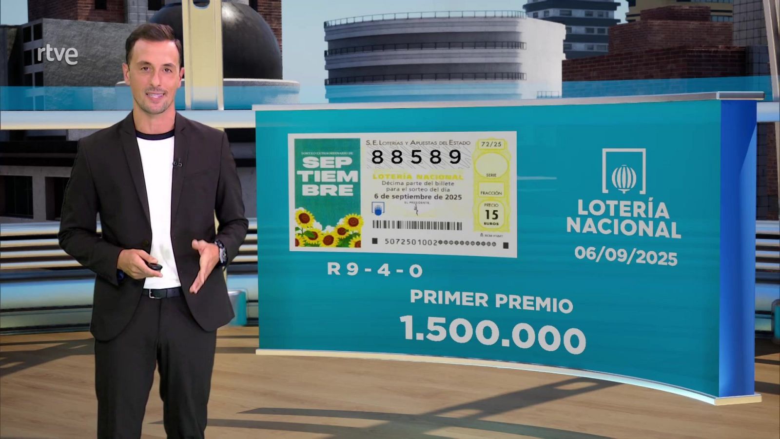 Sorteo de la Lotería Nacional: 06/09/2025. - Loterías | Ver