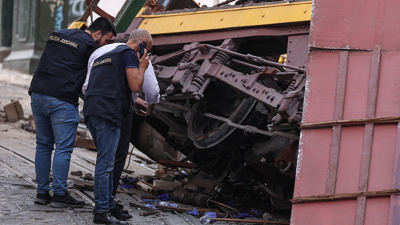 Las autoridades portuguesas siguen investigando las causas del accidente de funicular de Lisboa