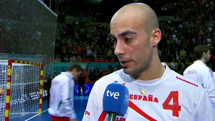 Mundiales de Balonmano - Rocas: "El equipo ha sacado la casta"