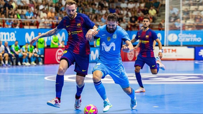 Fútbol Sala - Inter Movistar y FC Barcelona empatan a golazos en su estreno en la Primera División de fútbol sala