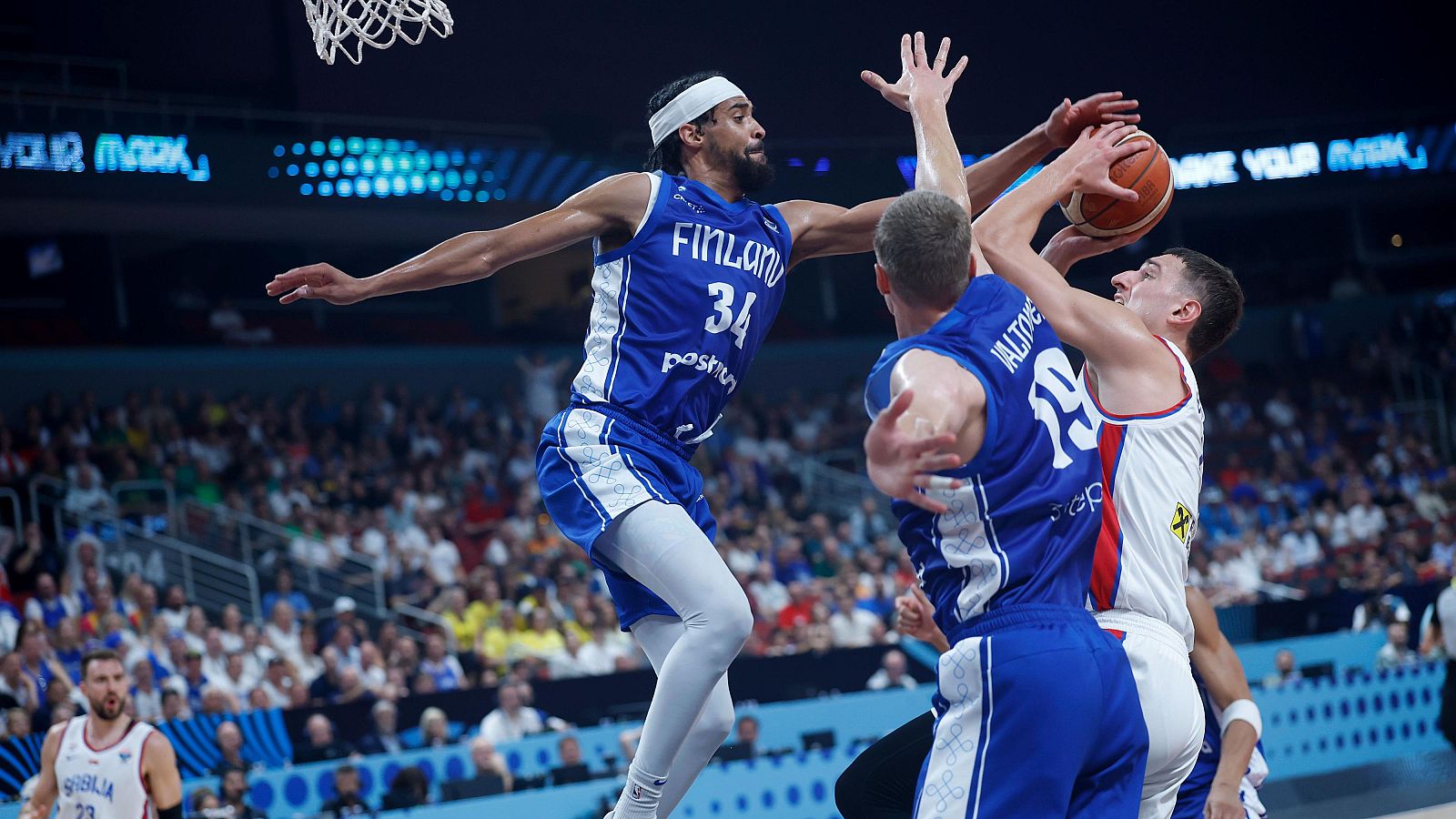 Serbia - Finlandia | Mejores momentos | Eurobasket 2025 - Baloncesto en RTVE | Ver