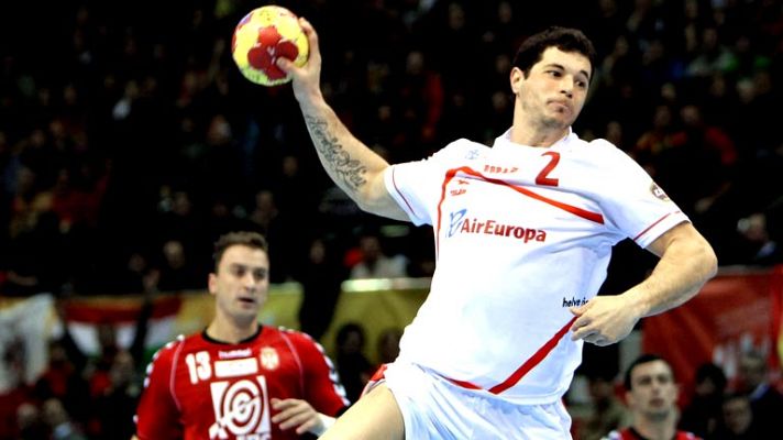 Telediario 1 - España se impone a Serbia con autoridad