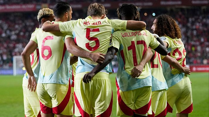 Fútbol - Turquía 0-2 España: Merino hace el segundo tras una gran jugada colectiva