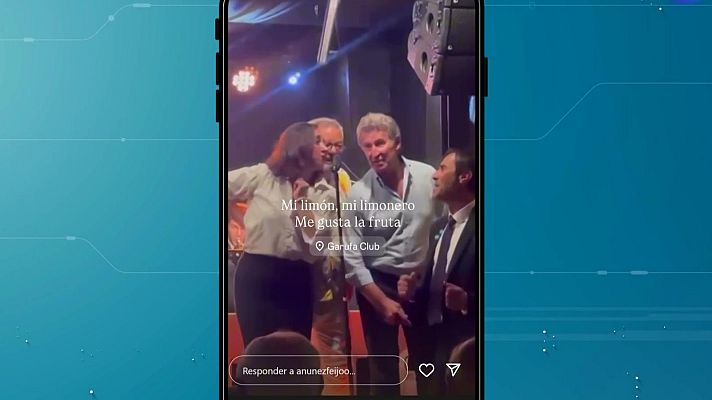 Telediario Fin de Semana - Feijóo hace suyo el "me gusta la fruta" de Ayuso