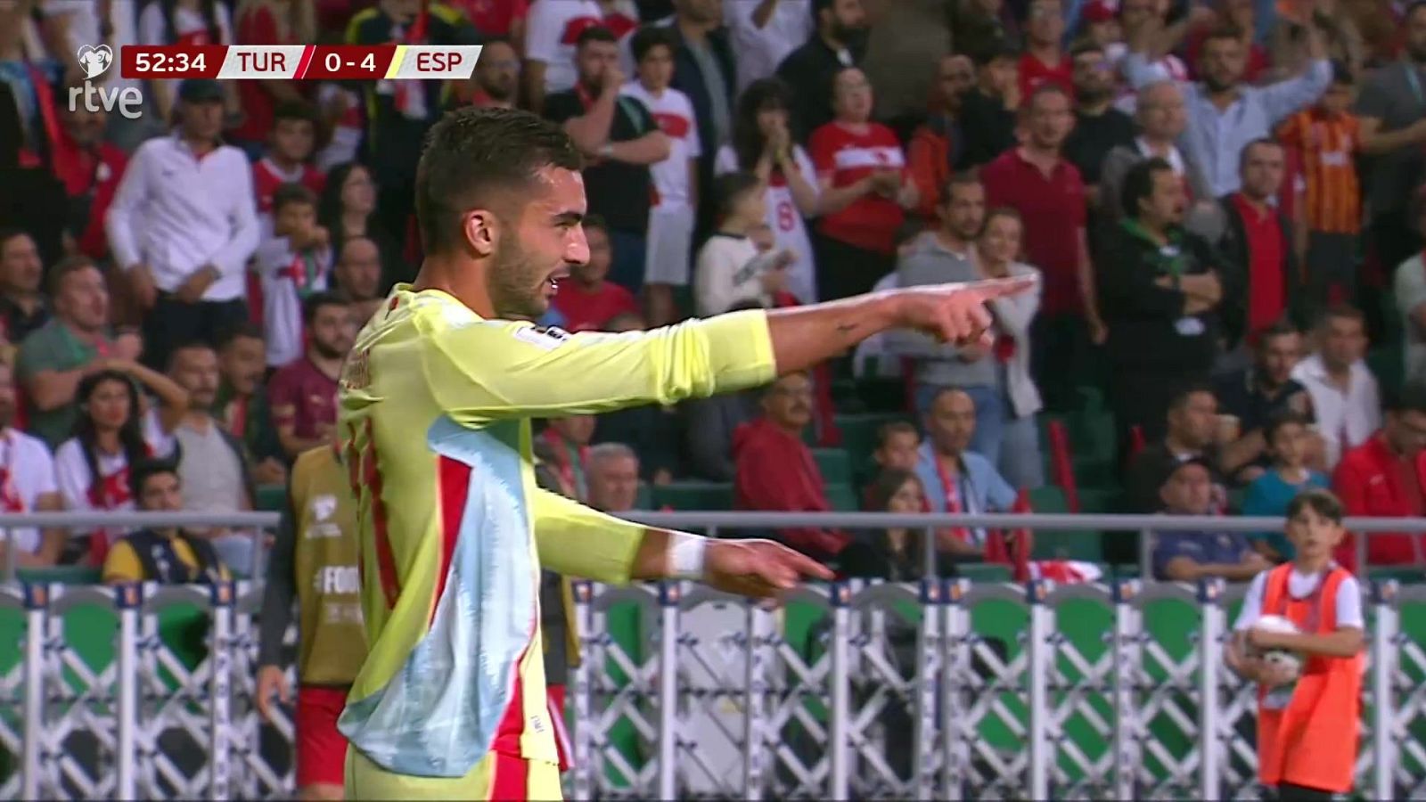 Ferran Torres marca el cuarto gol de España contra Turquía | Ver
