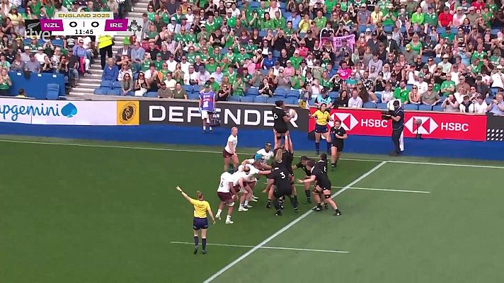 Rugby - Campeonato del Mundo Femenino: Nueva Zelanda - Irlanda